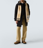 Burberry Hooded wool twill coat