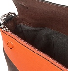 Loewe - Puzzle Full-Grain Leather Messenger Bag - Brown