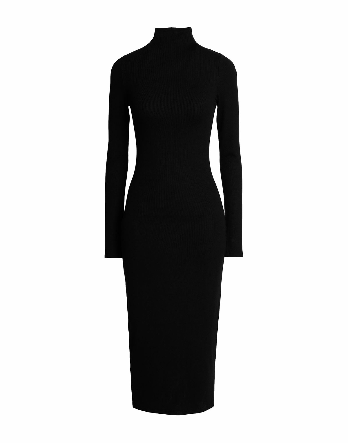 Joah Brown Womens Midi dress in Black