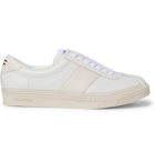 TOM FORD - Bannister Panelled Faux Leather Sneakers - White