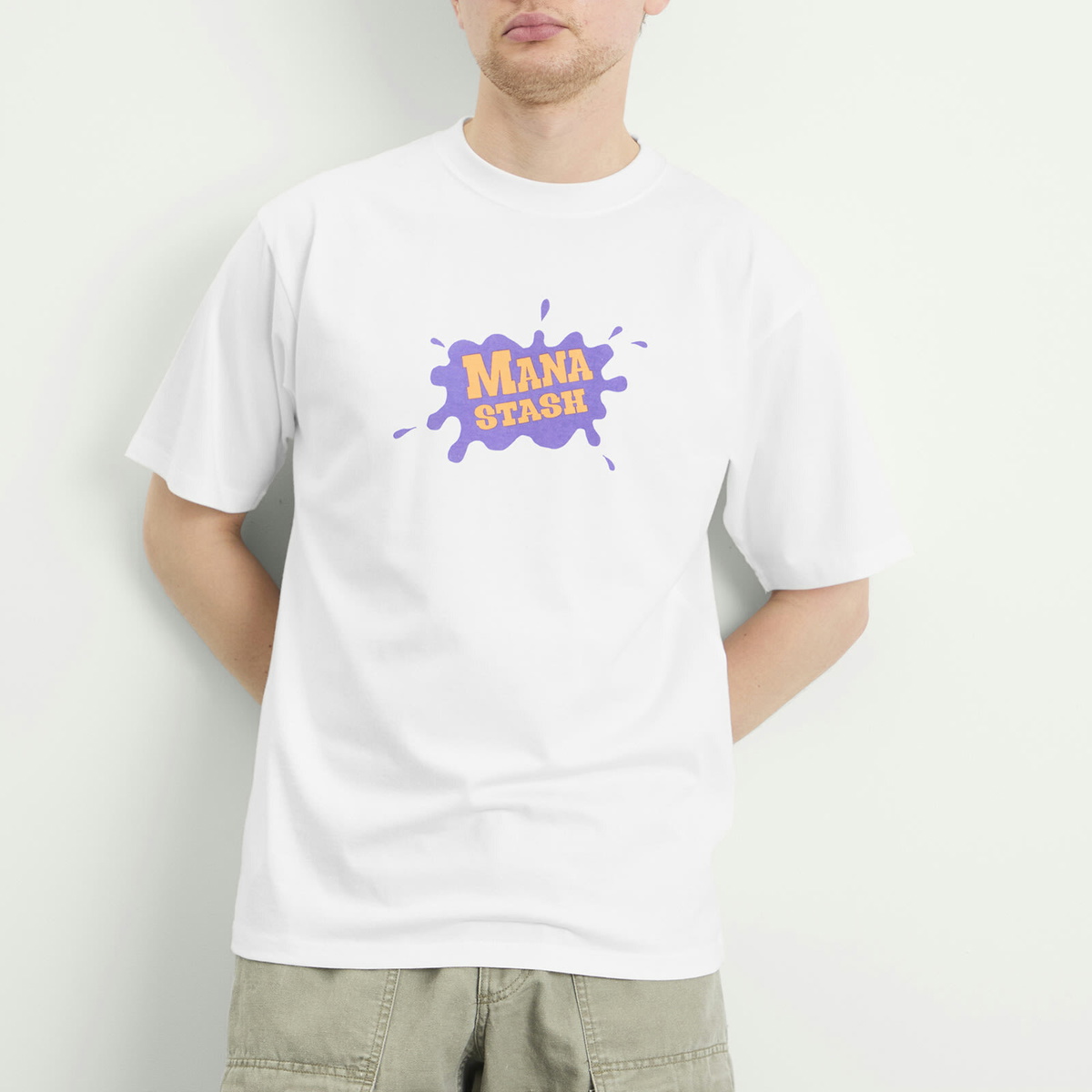 Manastash Men's Cereal Pumice T-Shirt in White