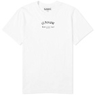 GANNI Women's Thin Jersey Relaxed O-Neck T-Shirt in Bright White