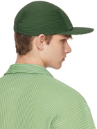HOMME PLISSÉ ISSEY MIYAKE Green Pleats Cap