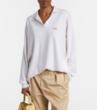 Loewe Double L cashmere blend polo sweater