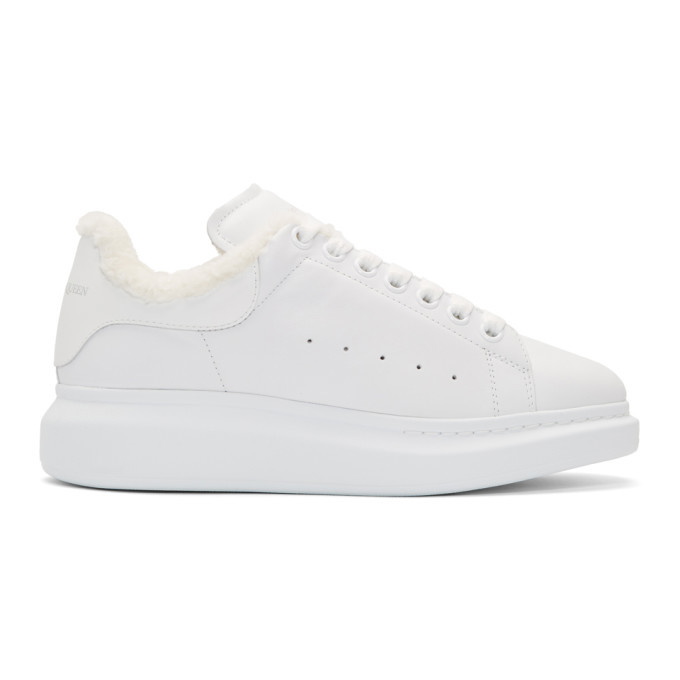 Photo: Alexander McQueen White Joey Sneakers