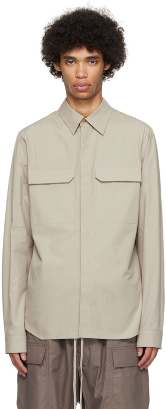 Photo: Rick Owens Off-White Work Shirt