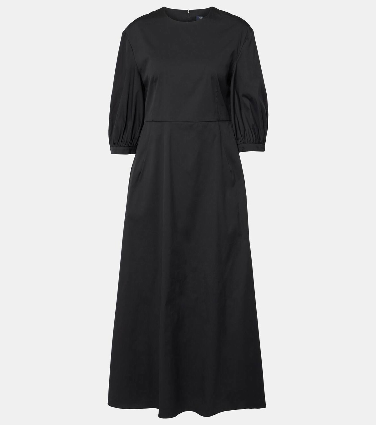 'S Max Mara Clea cotton-blend poplin maxi dress