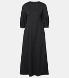 'S Max Mara Clea cotton-blend poplin maxi dress