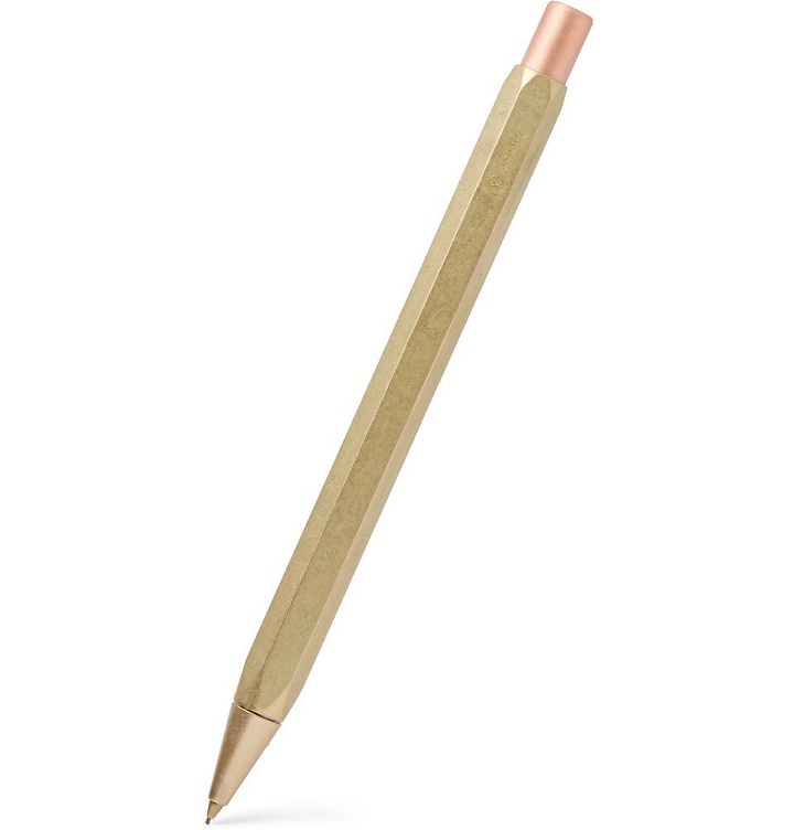 Photo: Ystudio - Brass and Copper Mechanical Pencil - Gold