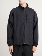 ATON - Reversible Checked Silk-Taffeta Jacket - Brown