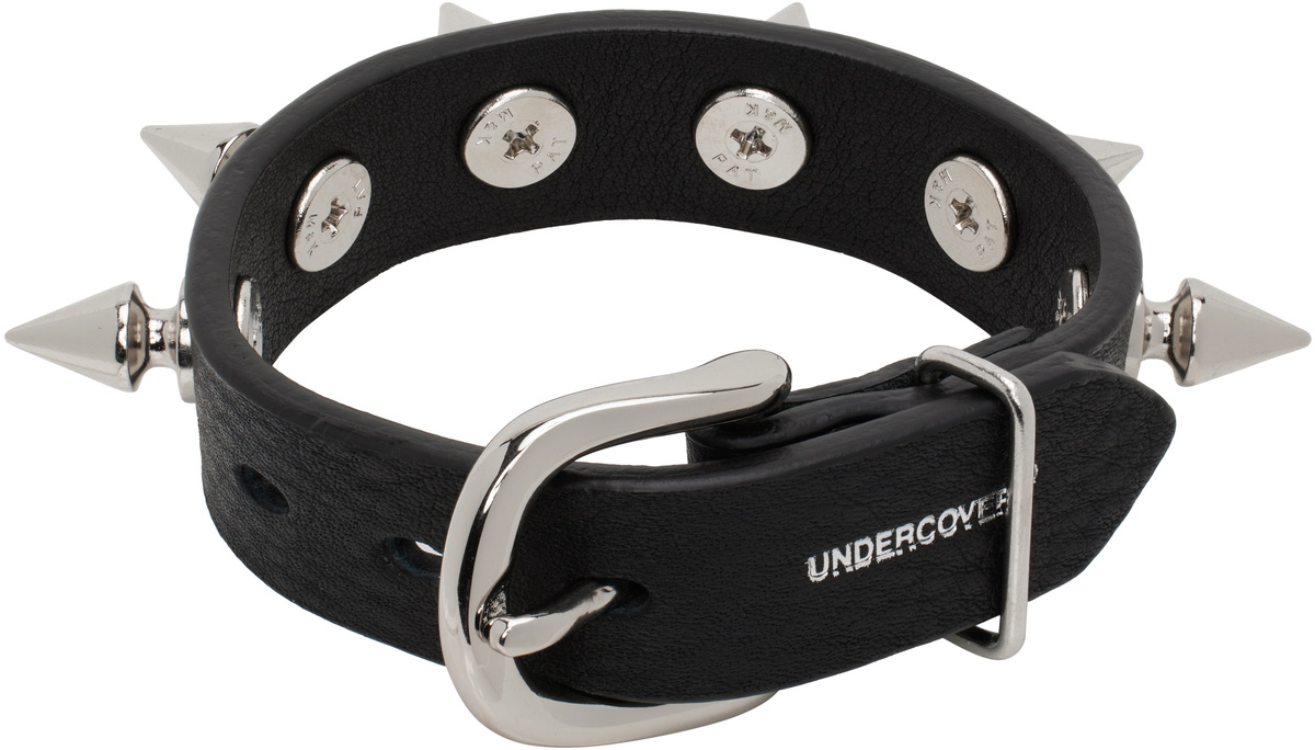 UNDERCOVER Black Spike Bracelet Undercover