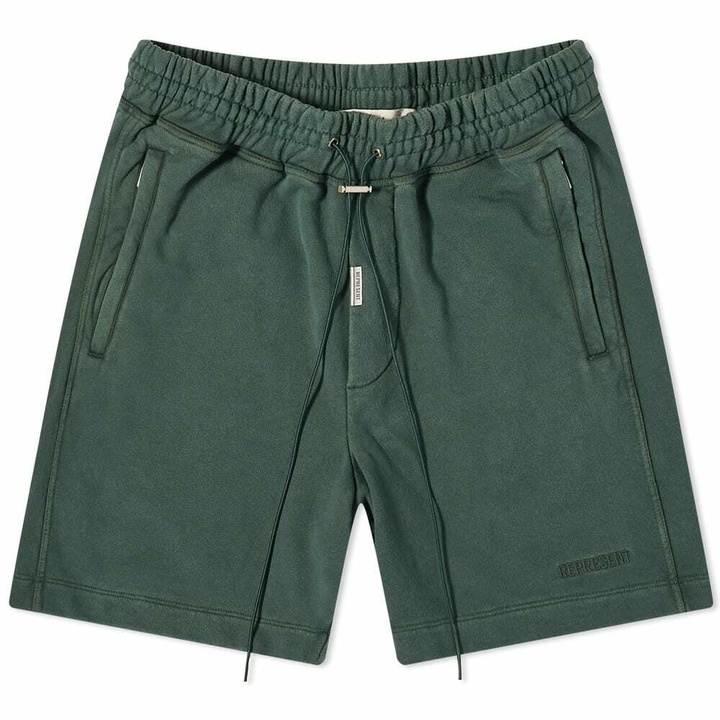 Photo: Represent Men's Blank Shorts in Vintage Green