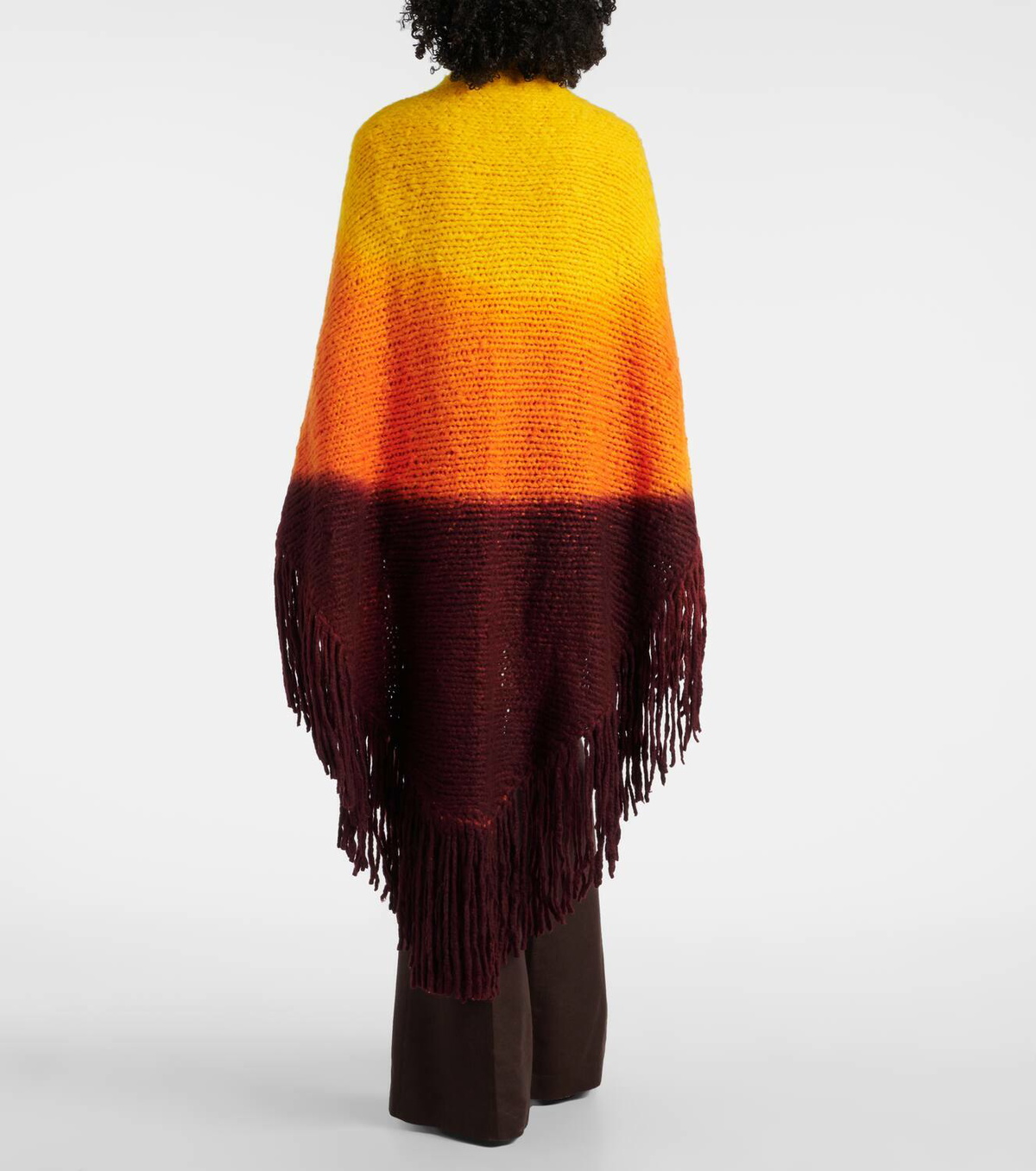 Gabriela Hearst Lauren dyed cashmere poncho