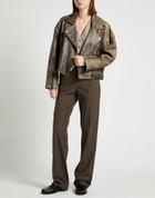 Vitelli Womens Pants Khaki