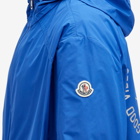 Moncler Men's Clapier Soft Nylon Jacket in Blue
