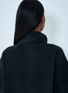 Cecilie Bahnsen High-Neck Fleece Pullover Sweatshirt