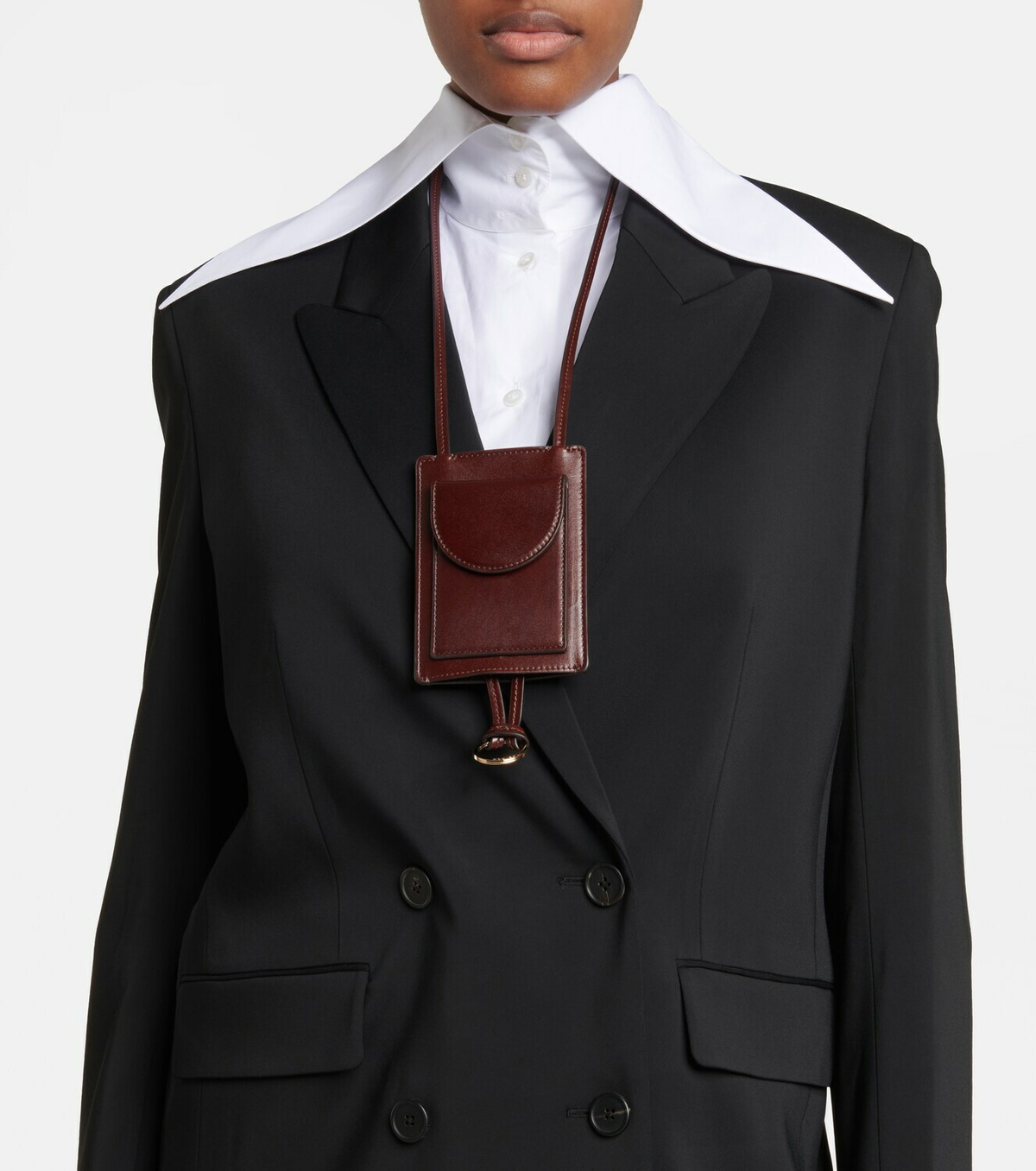 大人気★THE ROW★Annette leather coin purse on a strap The Row - Annette leather coin purse on a strap The Row