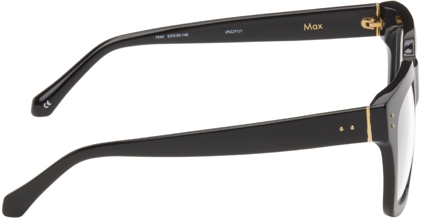 LINDA FARROW Black Max Glasses