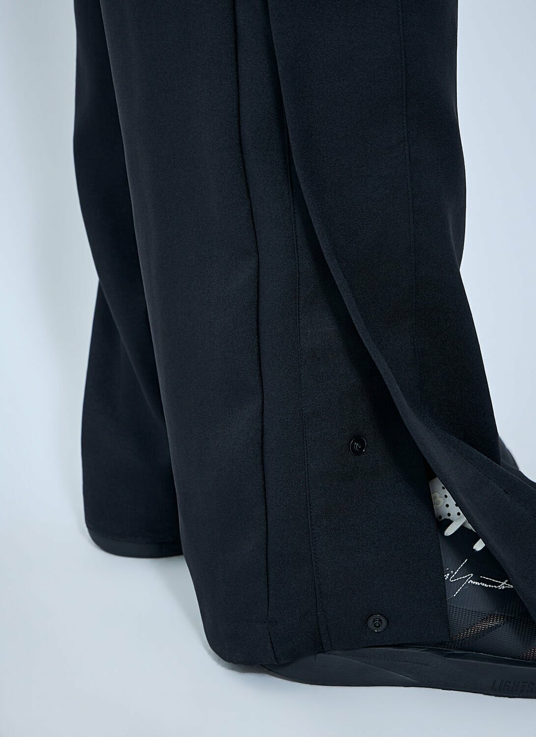 Y-3 Drawstring Wide-Leg Pants