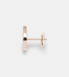 Repossi 18kt rose gold single earring with malachite and diamonds