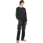 WACKO MARIA Black High Times Edition Long Sleeve T-Shirt