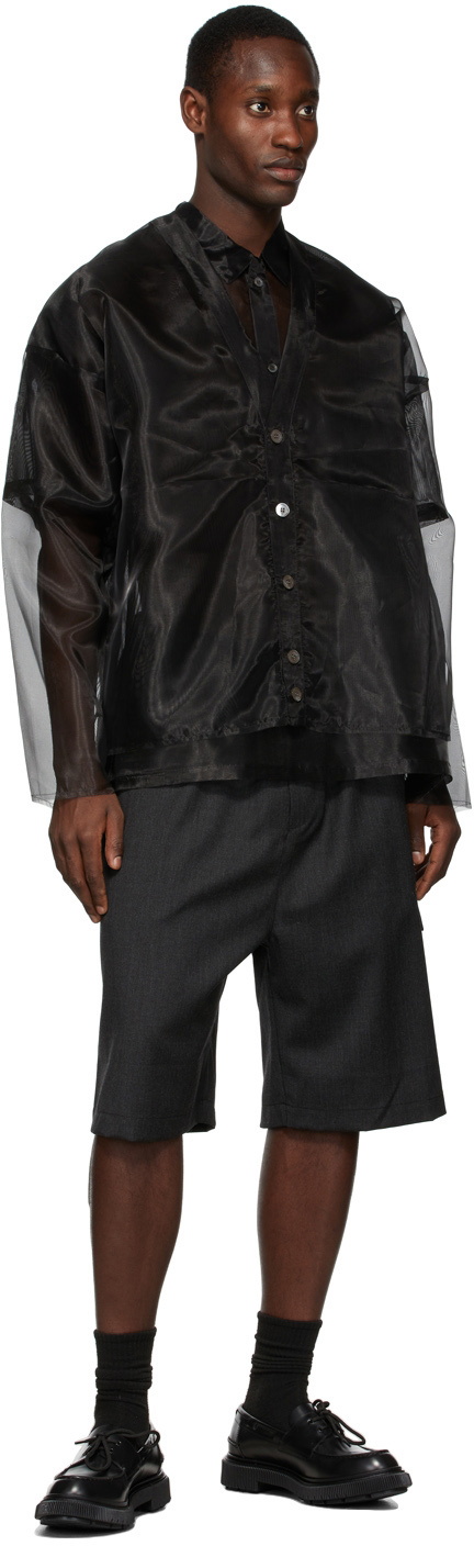 Martin Asbjørn Black Tim Cardigan