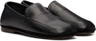 LEMAIRE Black Outdoor Slipper Loafers