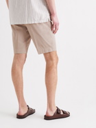 INCOTEX - Cotton-Blend Twill Shorts - Neutrals - IT 46