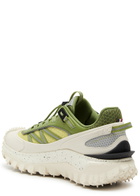 Moncler Grenoble Trailgrip Panelled Mesh Sneakers Green