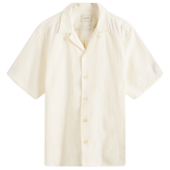 Photo: Foret Men's Peer Vacation Shirt in Cloud