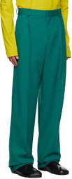 Botter Blue Pleated Trousers