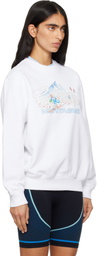Casablanca White Ski Sweatshirt