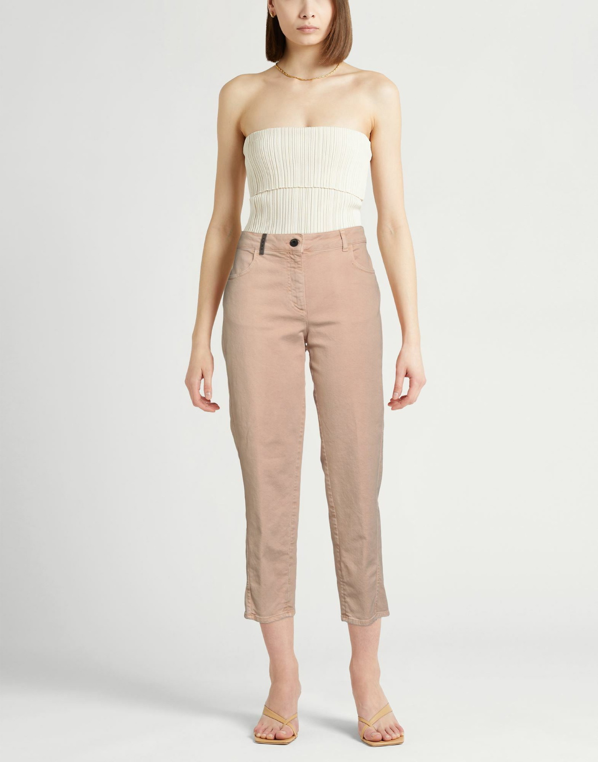 Peserico Womens Jeans in Sand