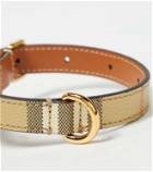 Burberry Burberry Check faux leather dog collar