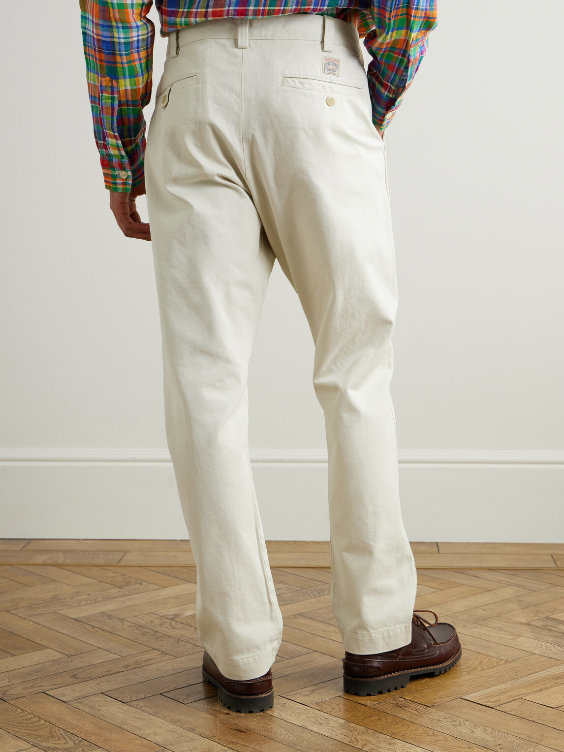 Polo Ralph Lauren - Straight-Leg Cotton-Twill Trousers - Neutrals