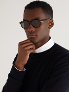 Dior Eyewear - DiorBlackSuit Round-Frame Tortoiseshell Acetate Sunglasses