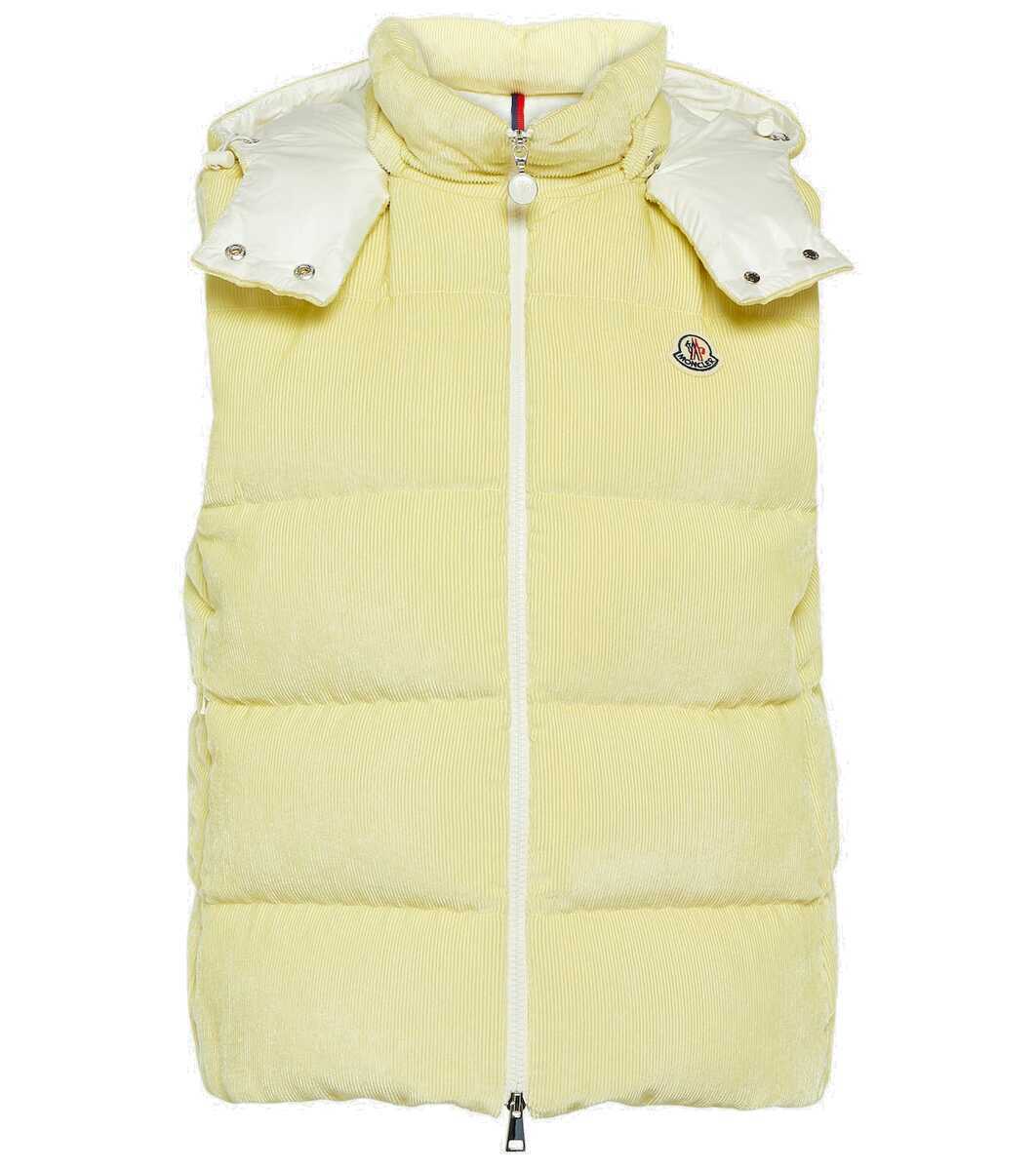 Moncler Agelao corduroy down vest Moncler