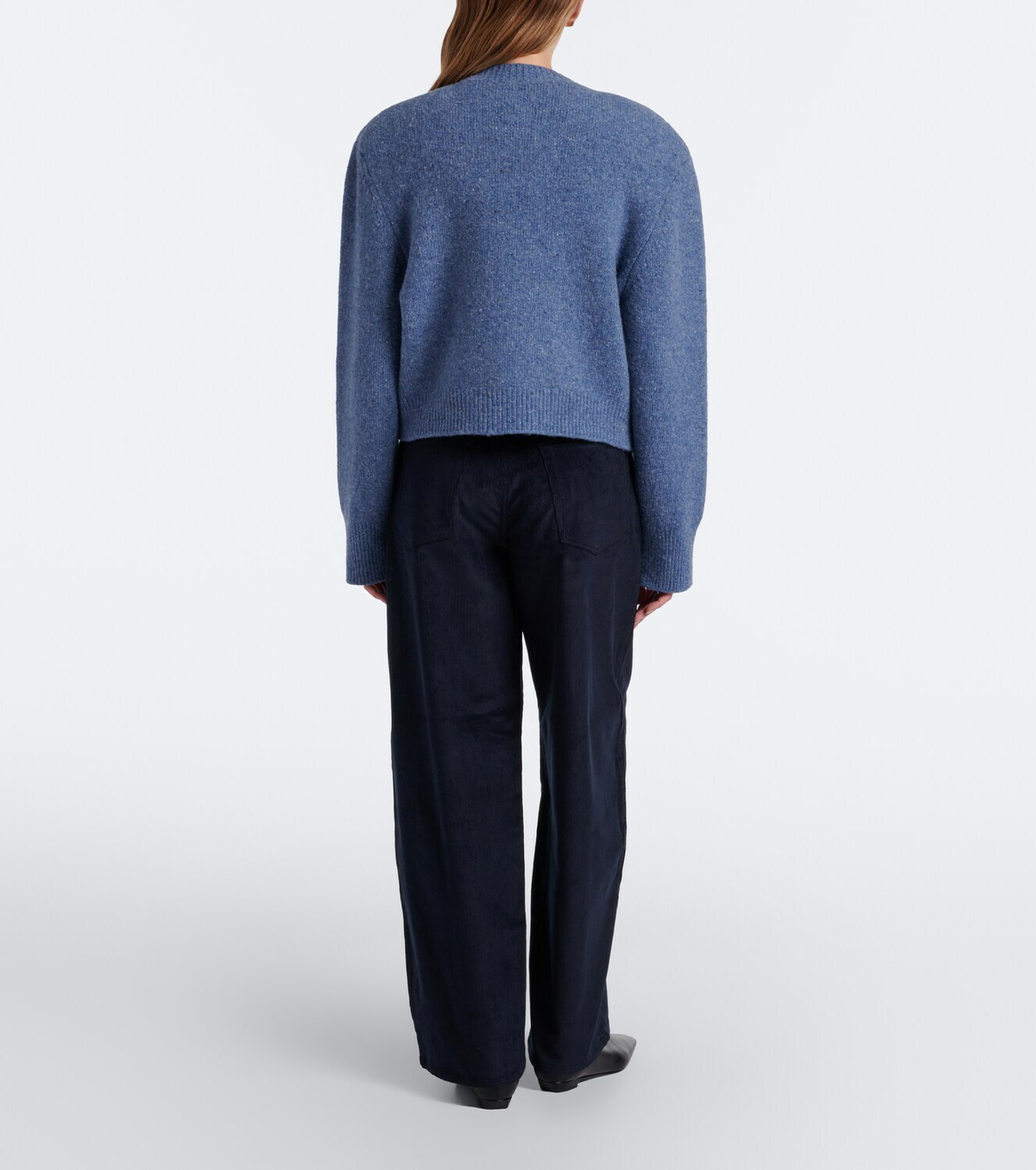 Róhe Berber cotton corduroy barrel-leg pants