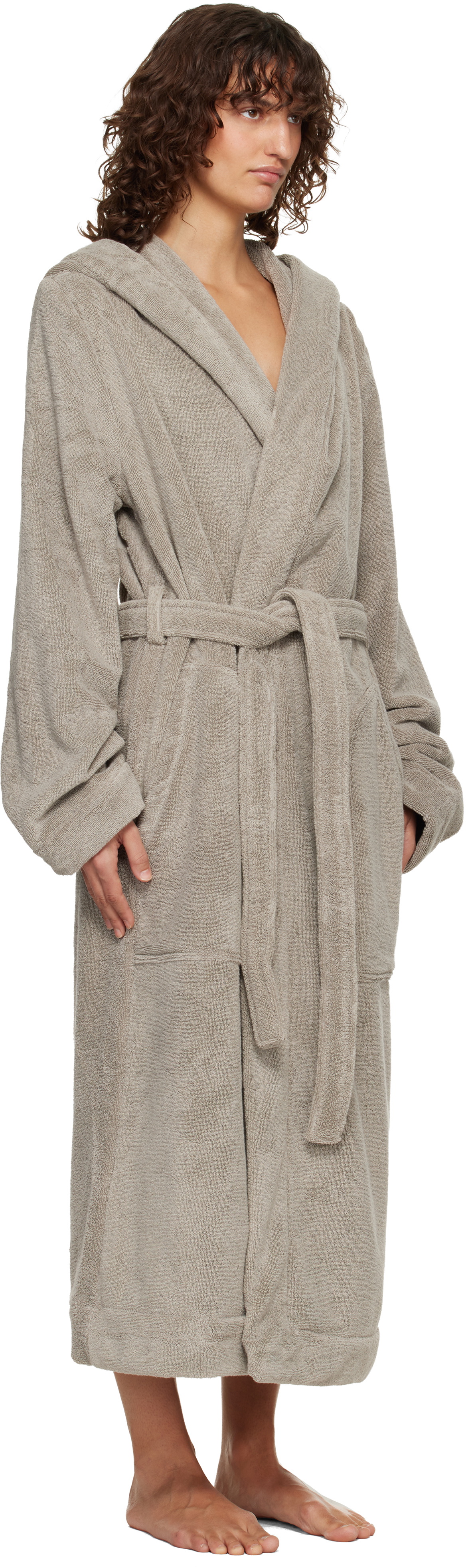Rick Owens Off-White Temple Pentagram Bathrobe