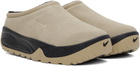 Nike Beige ACG Rufus Loafers