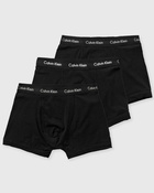 Calvin Klein Underwear Cotton Stretch Trunk 3 Pk Black - Mens - Boxers & Briefs