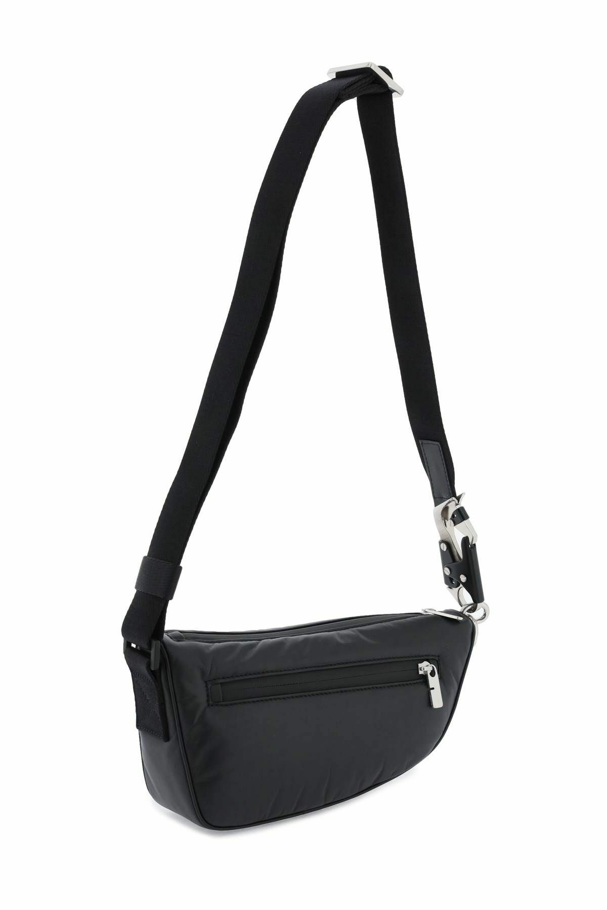 ショルダーバッグ Burberry Black Fabric Crossbody Bag BURBERRY shield crossbody bag Black Burberry