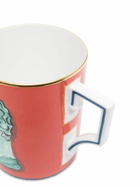 GINORI 1735 Red Viaggio Di Nettuno Mug