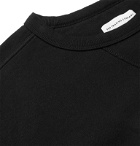 Pop Trading Company - Delta Logo-Print Fleece-Back Cotton-Jersey Sweatshirt - Black