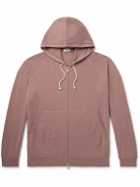 Ghiaia Cashmere - Cashmere Zip-Up Hoodie - Pink