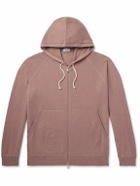 Ghiaia Cashmere - Cashmere Zip-Up Hoodie - Pink