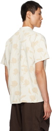 Jacquemus Beige Le Chouchou 'La Chemise Maille Rosa' Polo