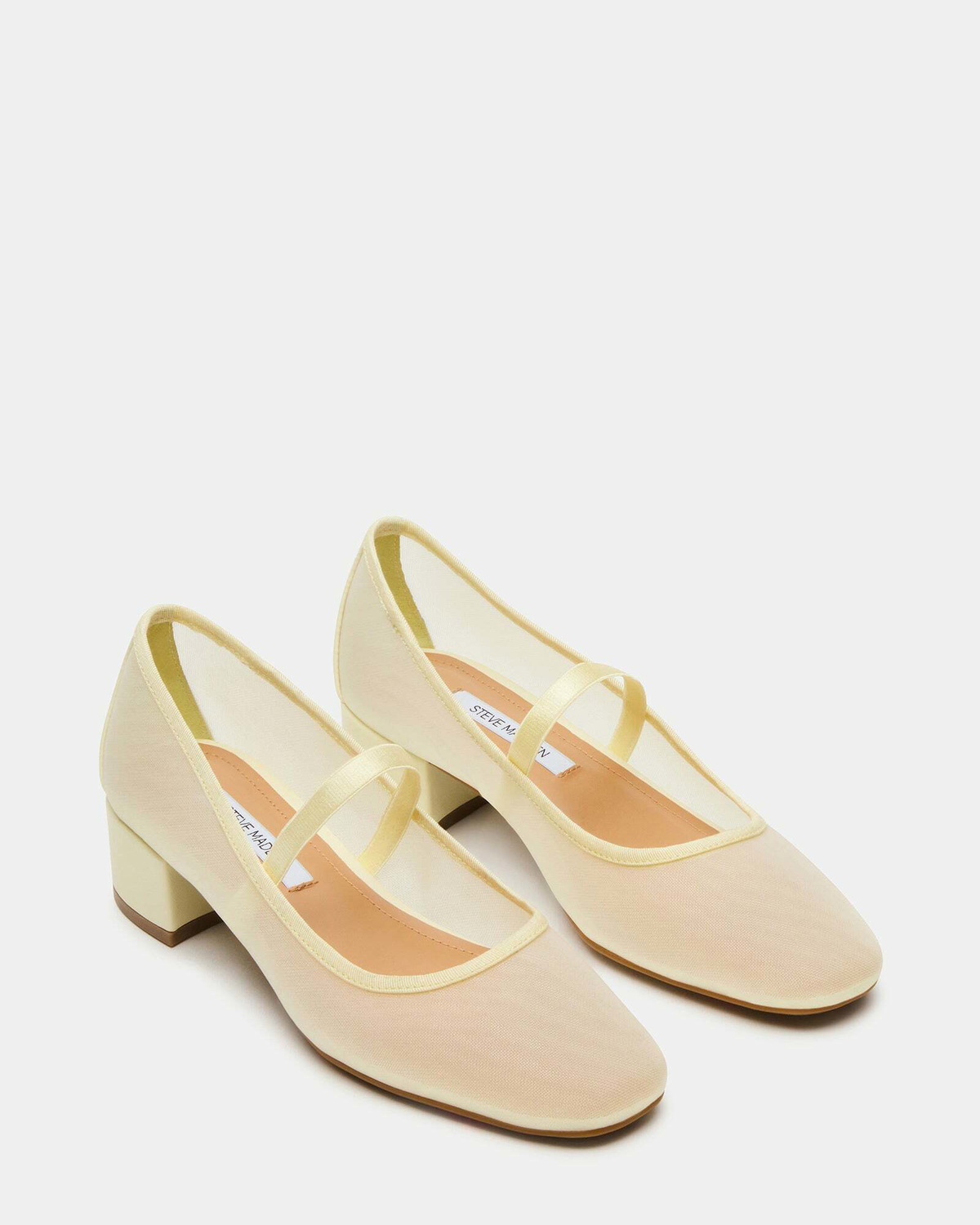 Steve Madden Mural Heels in Yellow