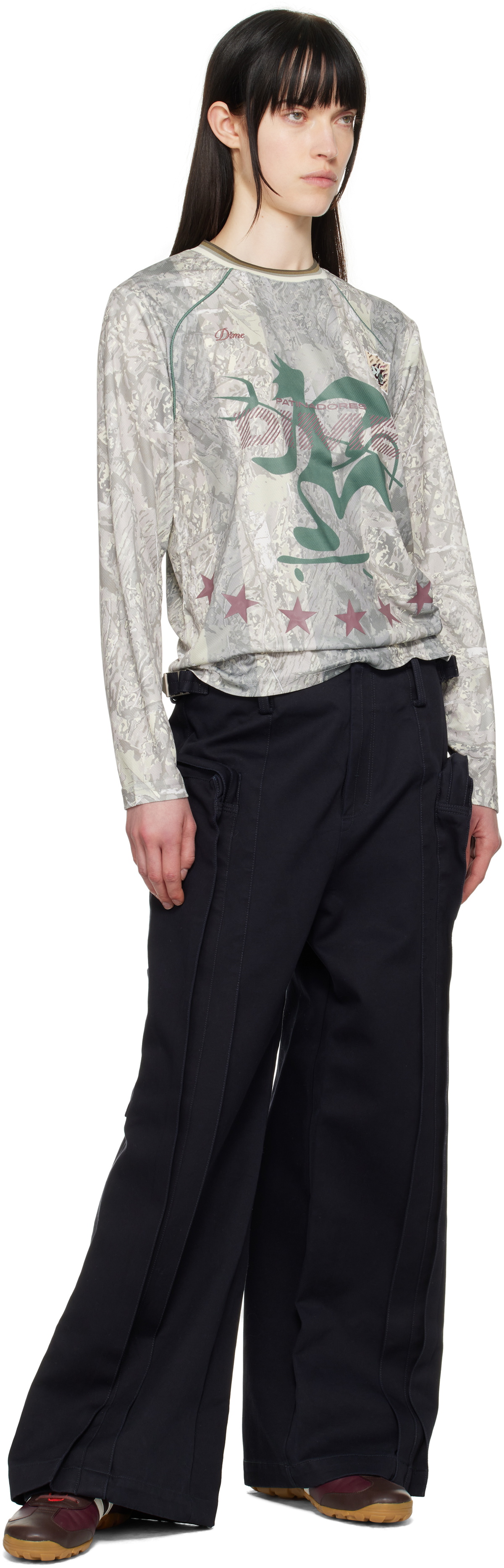 Dime Multicolor Patinadores Jersey T-shirt Dime