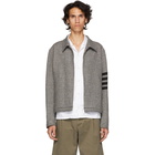 Thom Browne Black and White Four Bar Golf Jacket